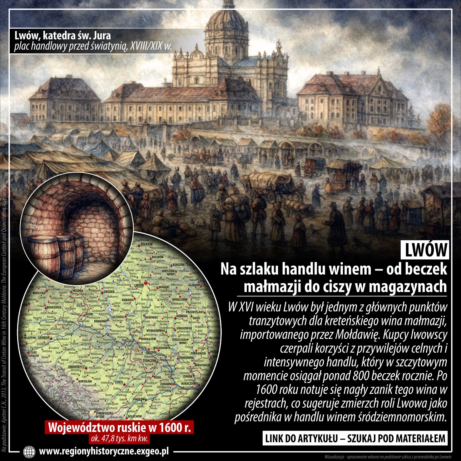 LWÓW | Na szlaku handlu winem – od beczek małmazji do ciszy w magazynach